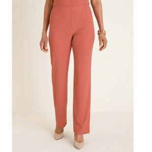 Chico’s Travelers Pants Size 0 (4) Crepe Straight Leg Pants LW